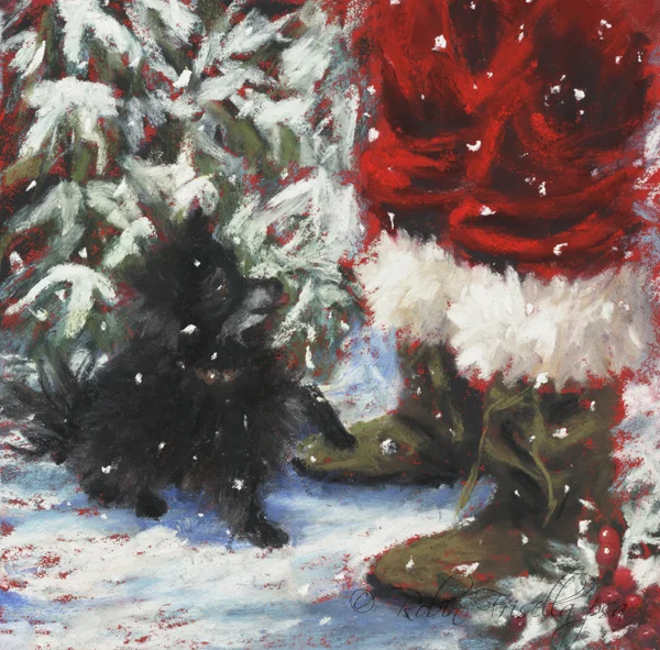 Spade Meets Santa
