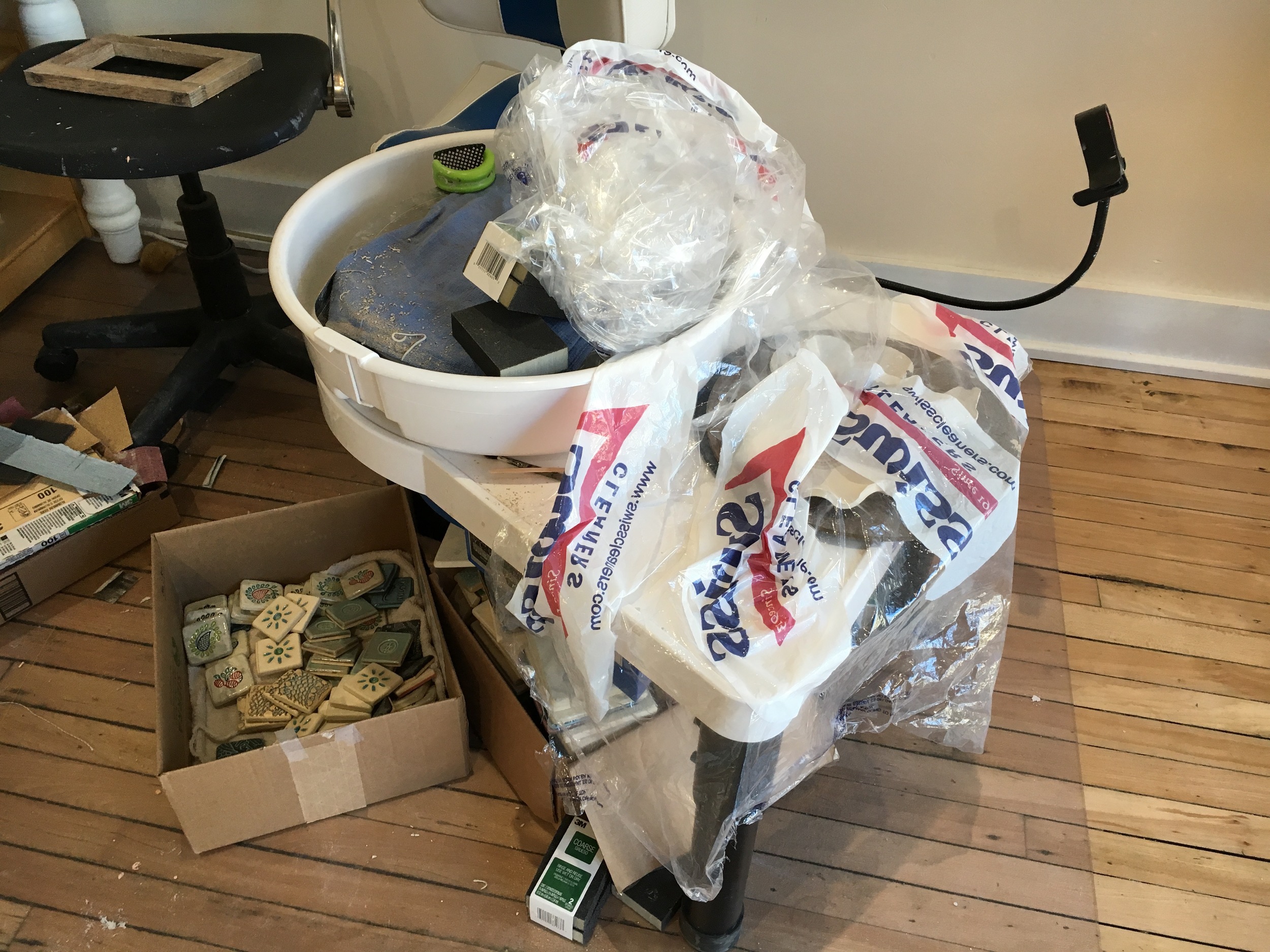 Seriously... Is there even a wheel under all that crap?