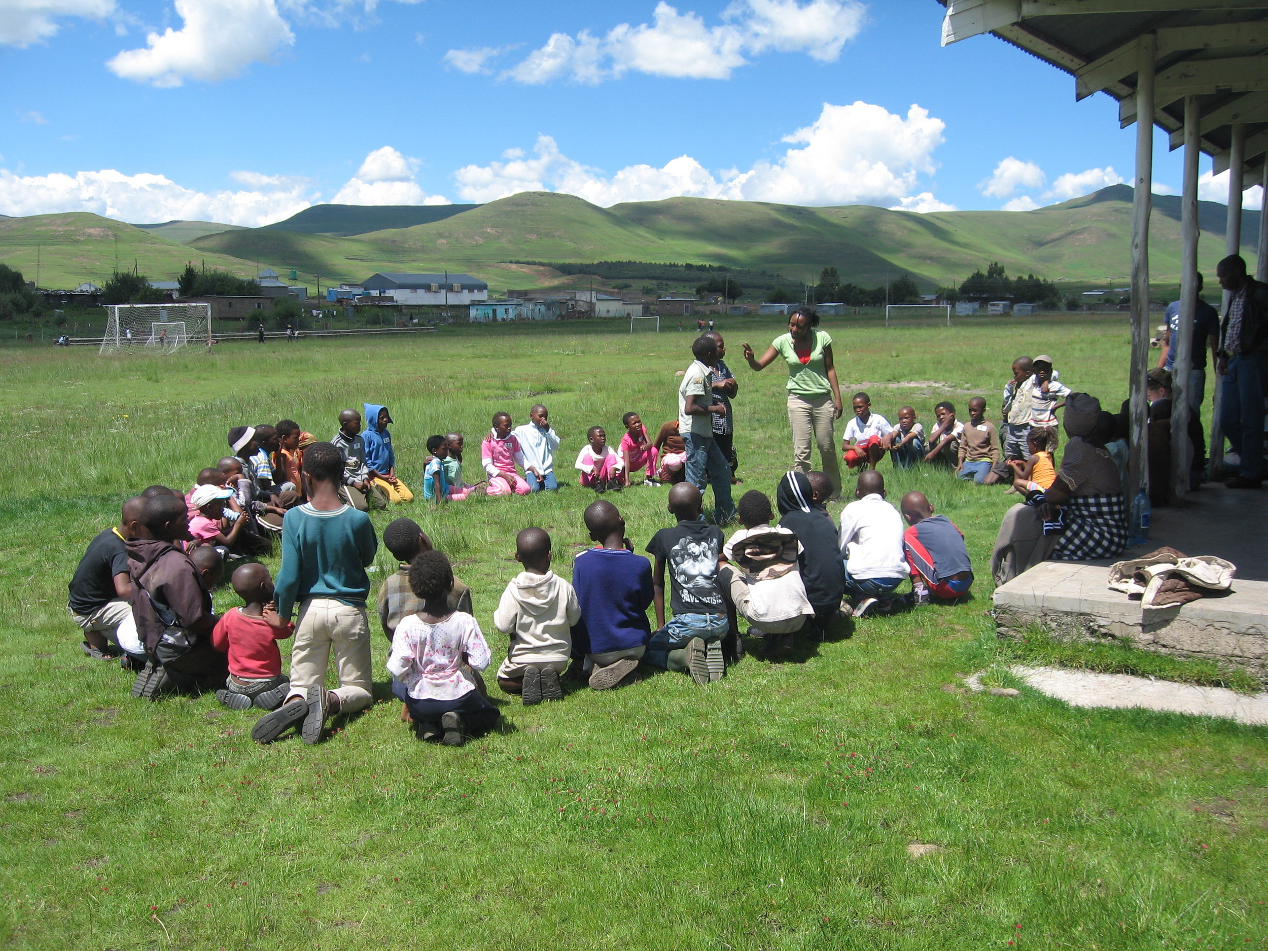Casting in Semonkong.