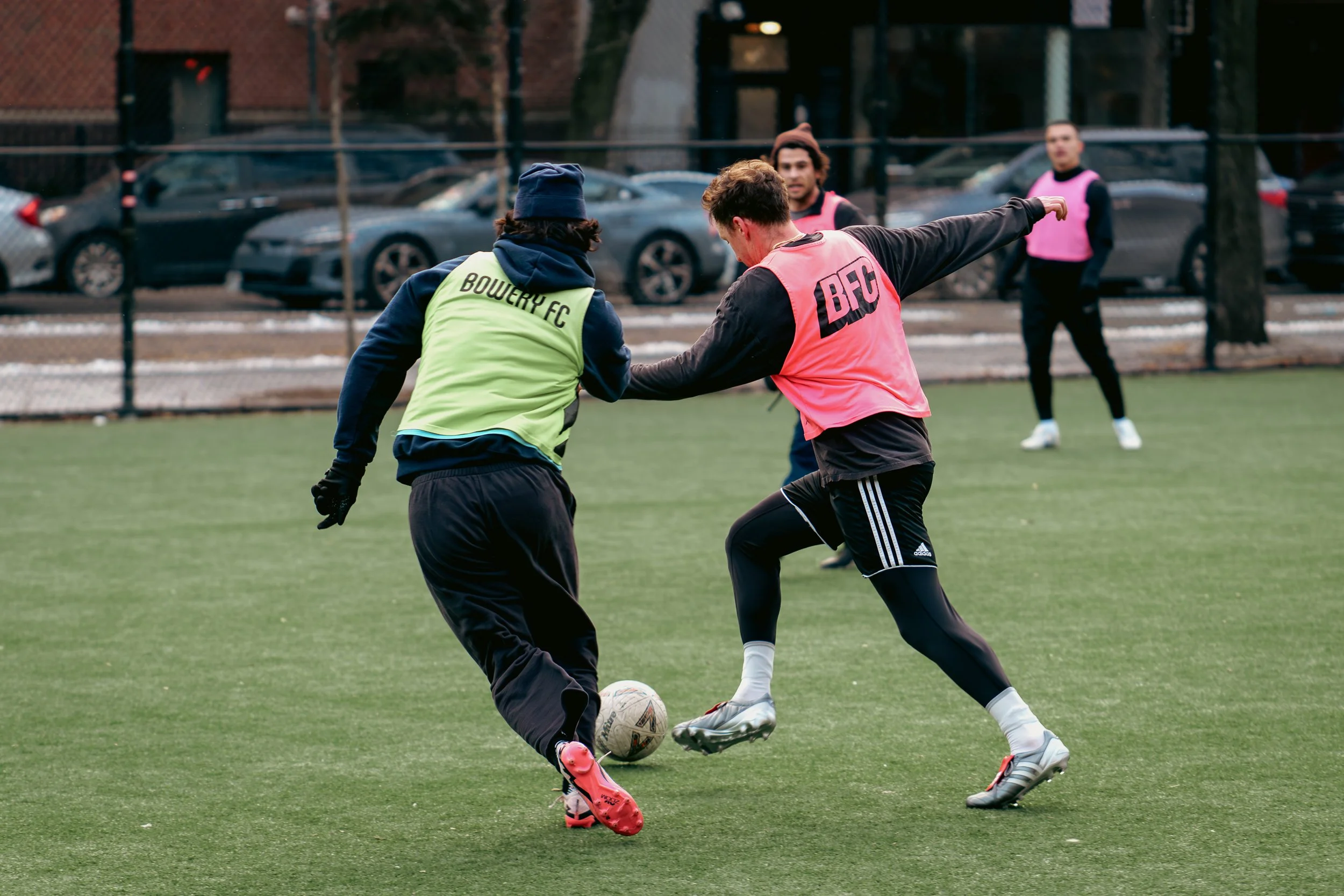 Bowery FC Sunday sessions at Nike Field on the Bowery NYC