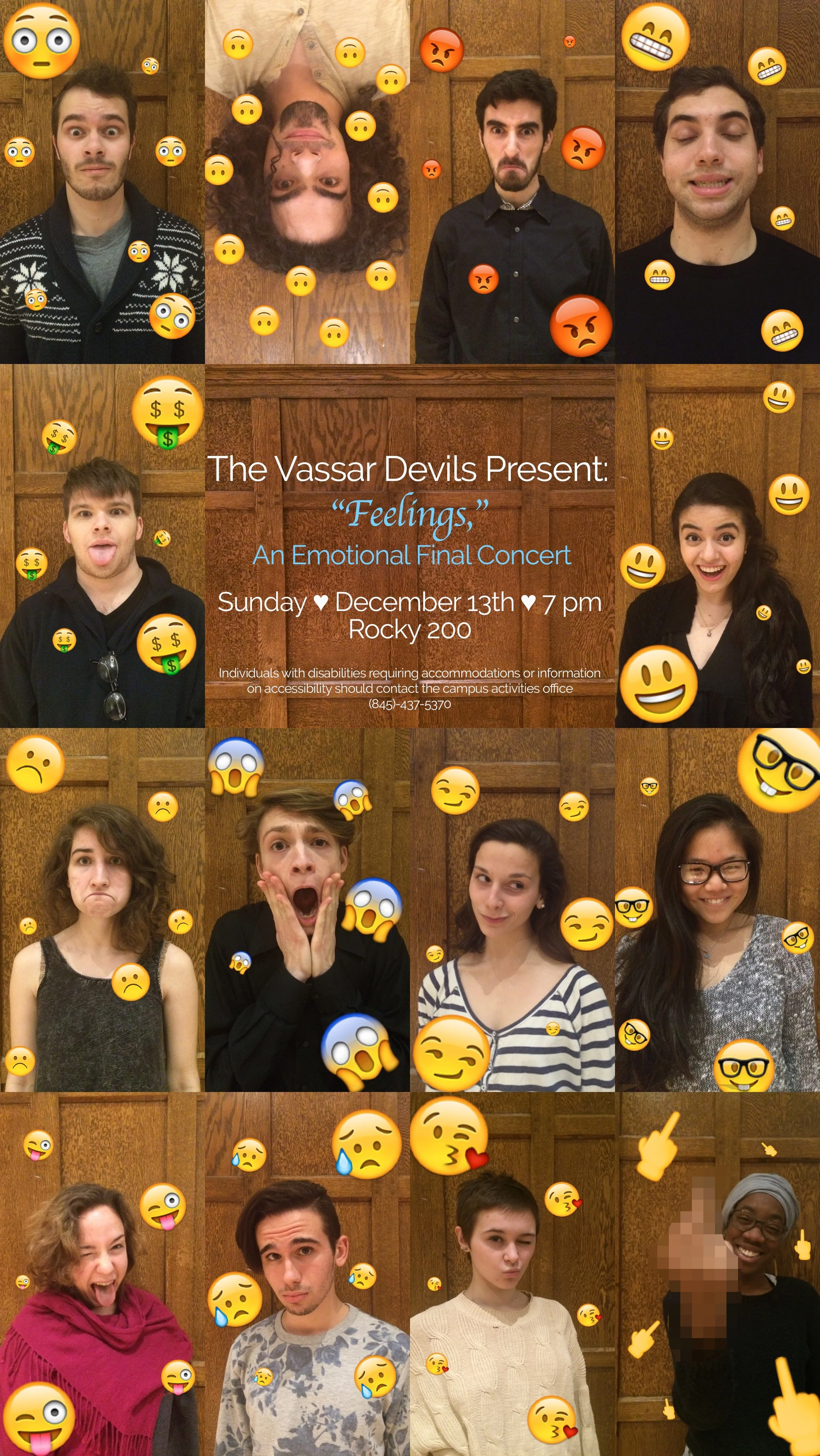 The Vassar Devils Present: "Feelings," An Emotional Final Concert