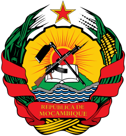 Emblem of Mozambique Image Source: Wikimedia Commons/ Jam123