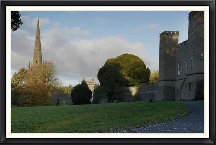 Fort & Church - On My Doorstep - landscape - framed whp_16.jpg