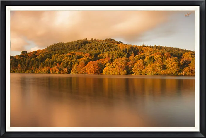 Fall Reflection - On My Doorstep - landscape - framed whp_16.jpg