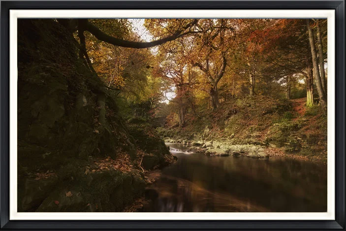 Flow fall- in the mournes -landcape framed.jpg