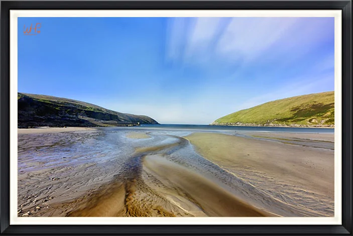Beach Curve-(Wild Ireland Series)-framed.jpg