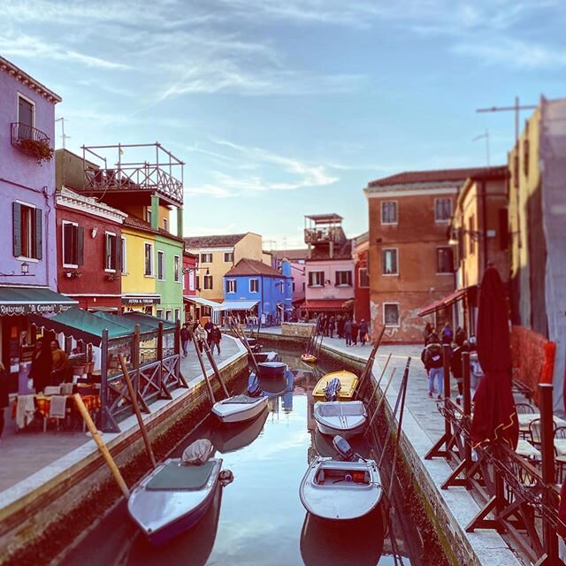 Burano Main Street #travelphotography #inspirations #colour @italy.photos @veneziaautentica