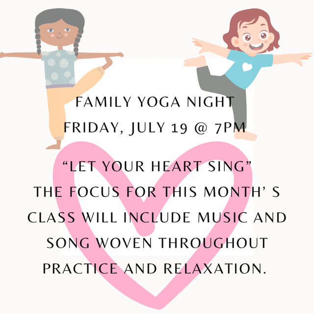 FAMILY YOGA with PATTY JACOBS