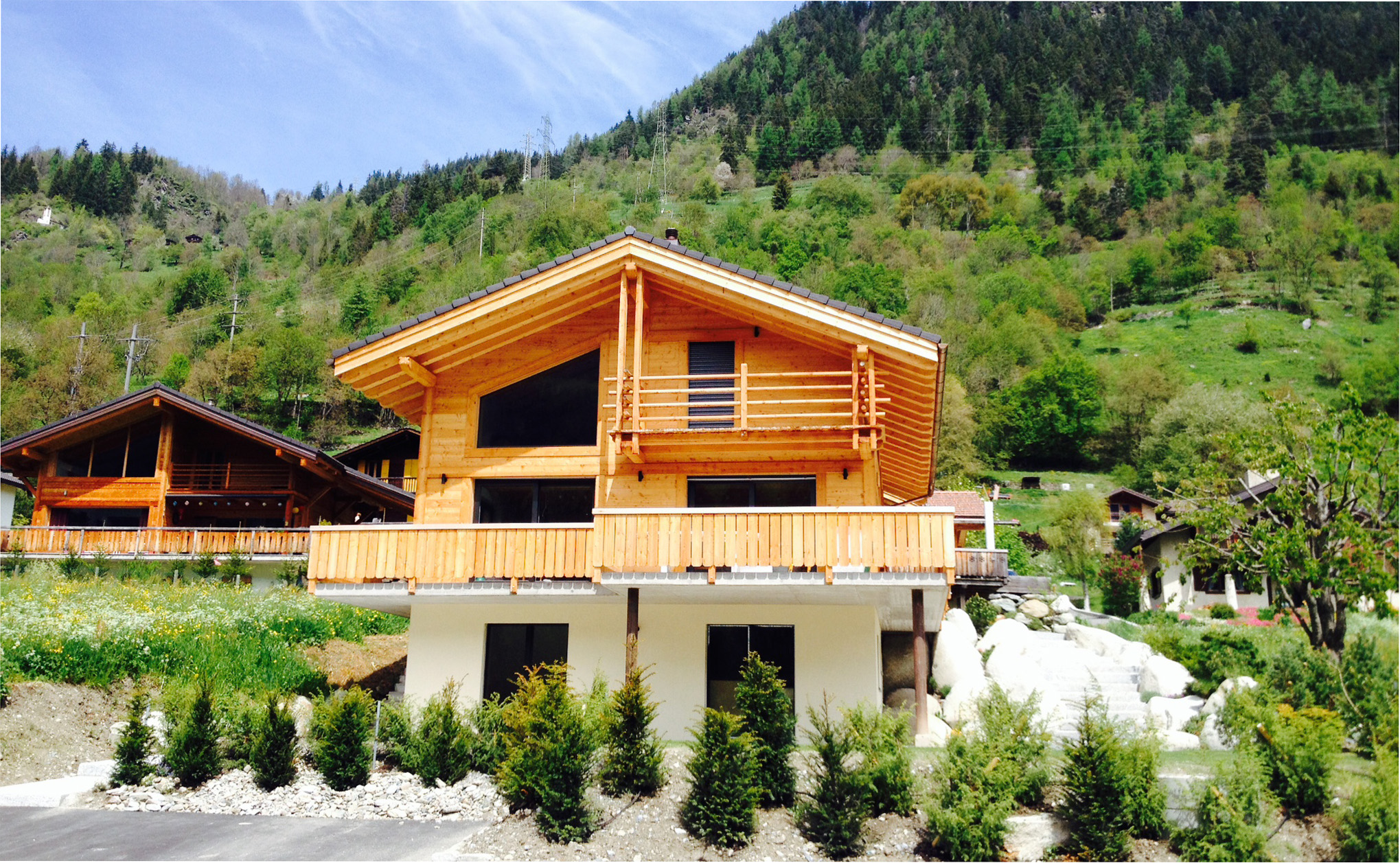 Chalet suisse inauguré en 2015