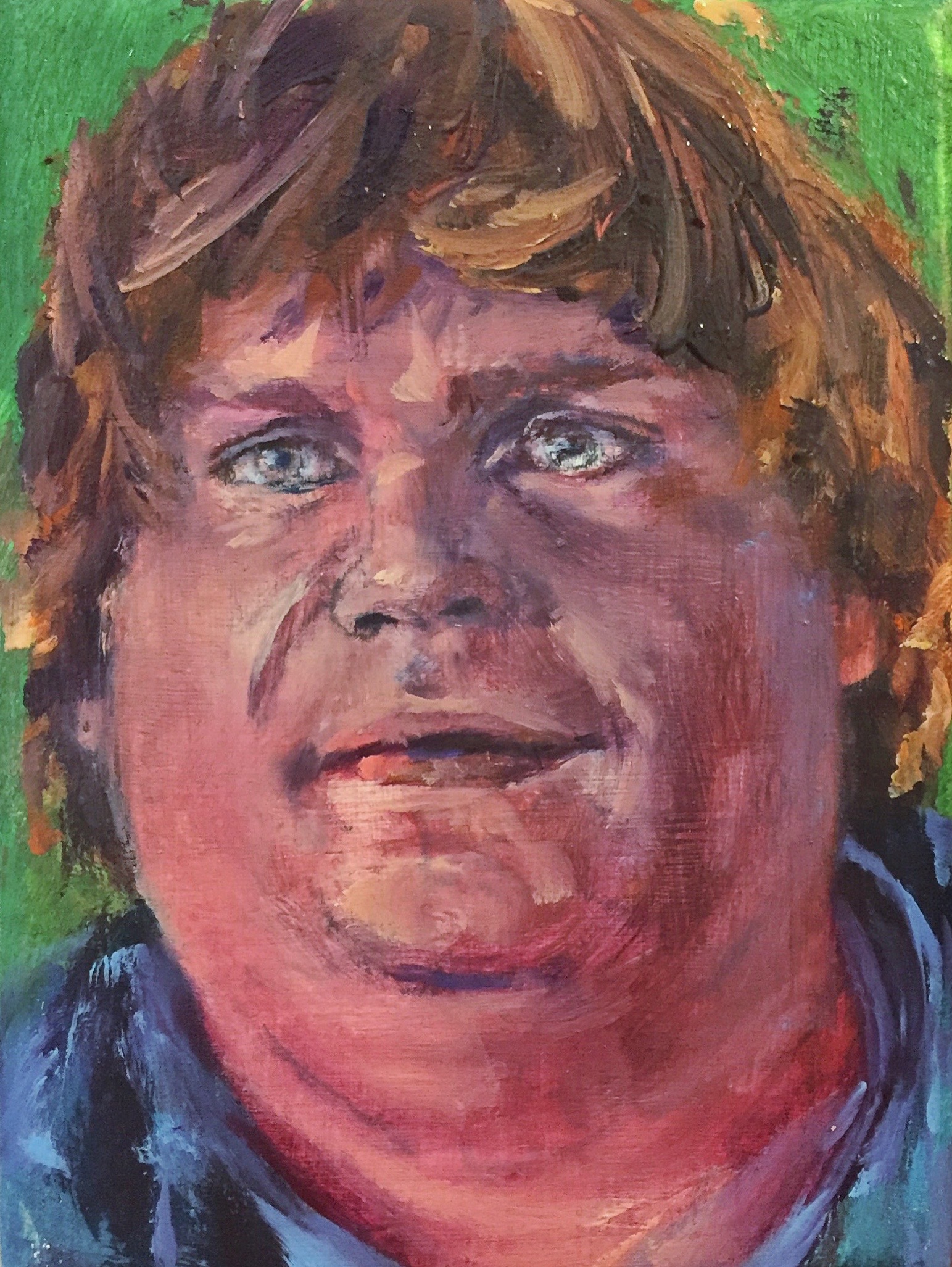 Fat Guy in a Little Painting