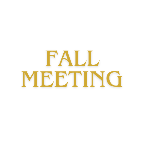 Fall Meeting Registration