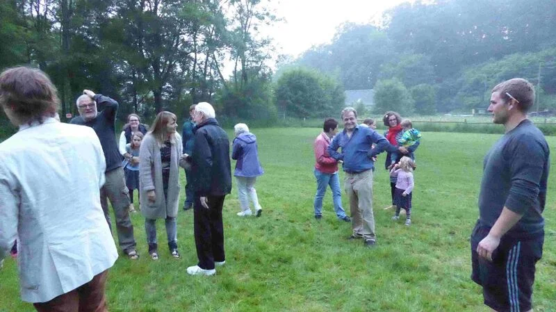 Group games played an important part.