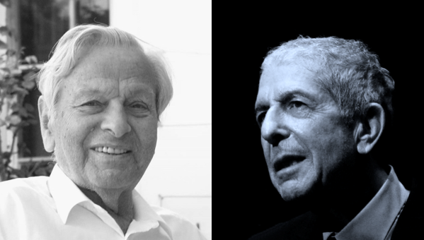 Arno Peters (1916 - 2002) and Leonard Cohen (1934 - 2016), now in dialogue for the first time