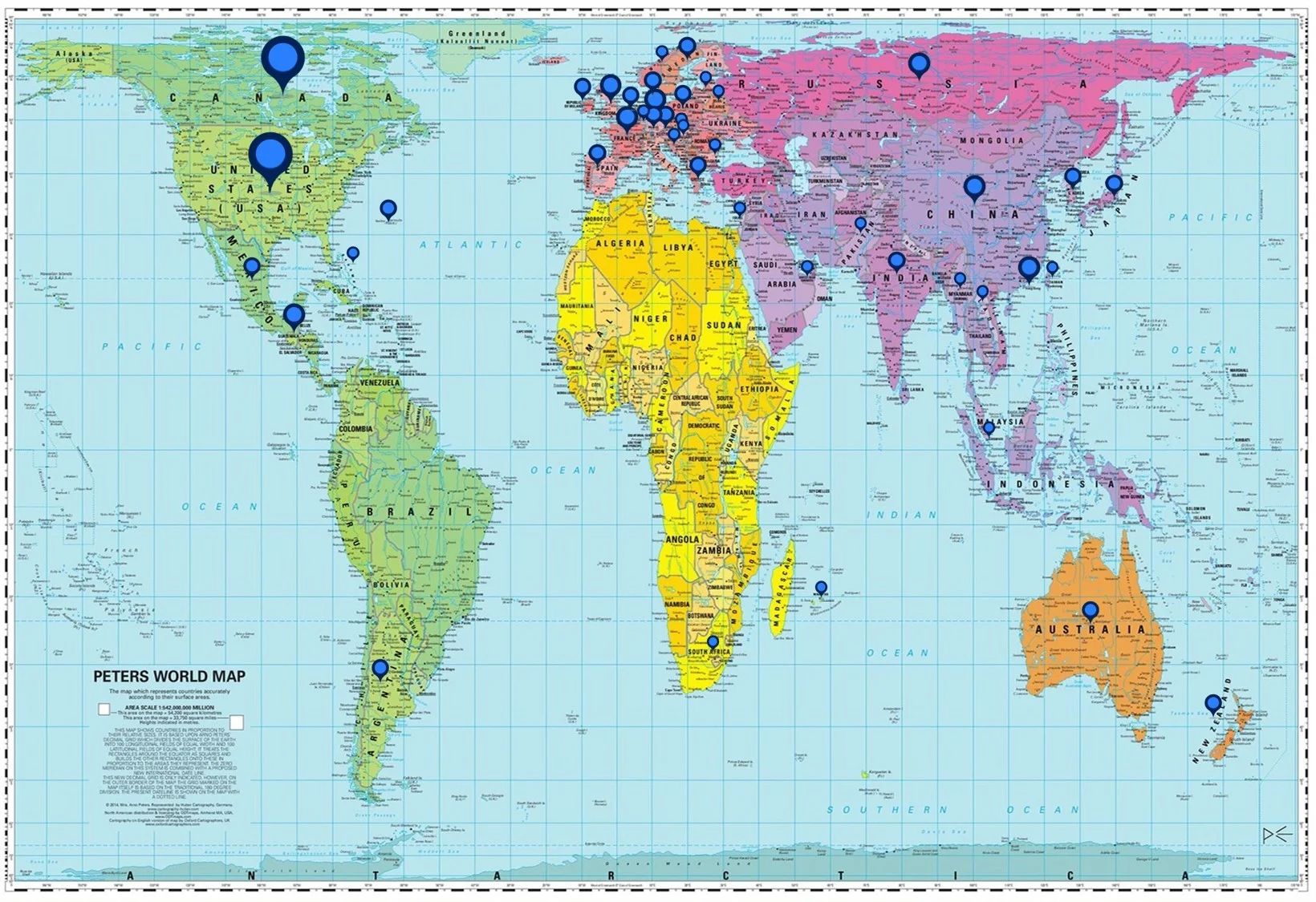 Readers of An Uncommon Blog - How Maps Change Things; Where Do They Come From?