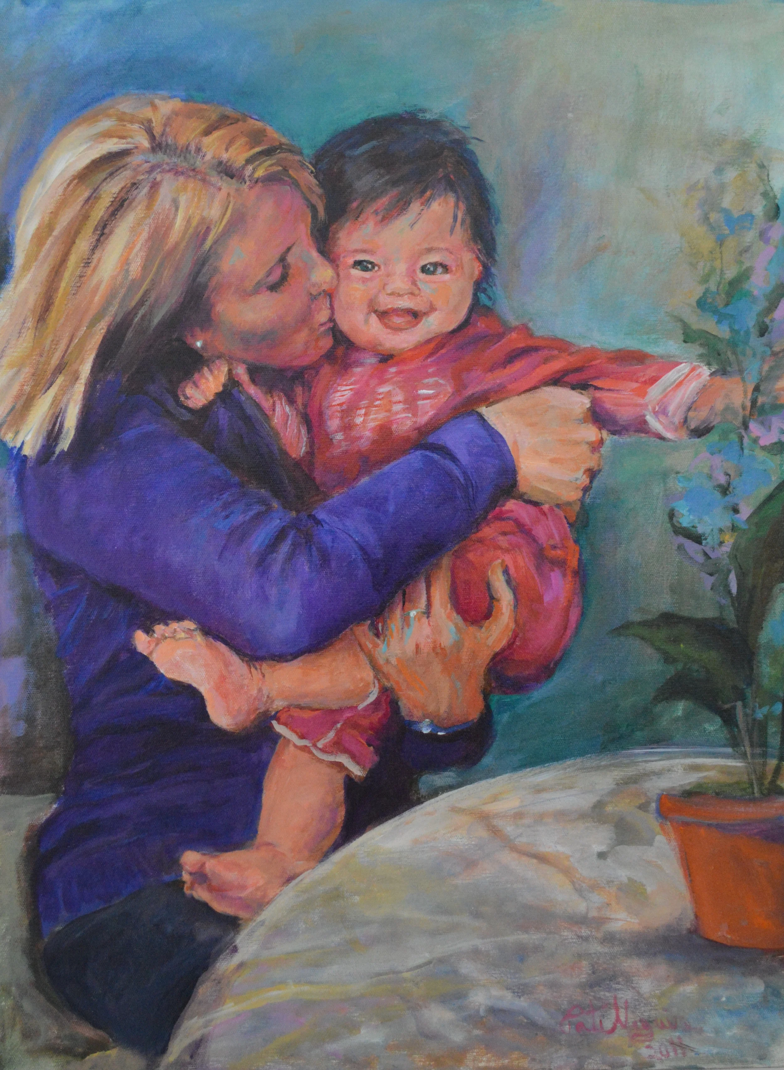 Unconditional- acrylic 22X28