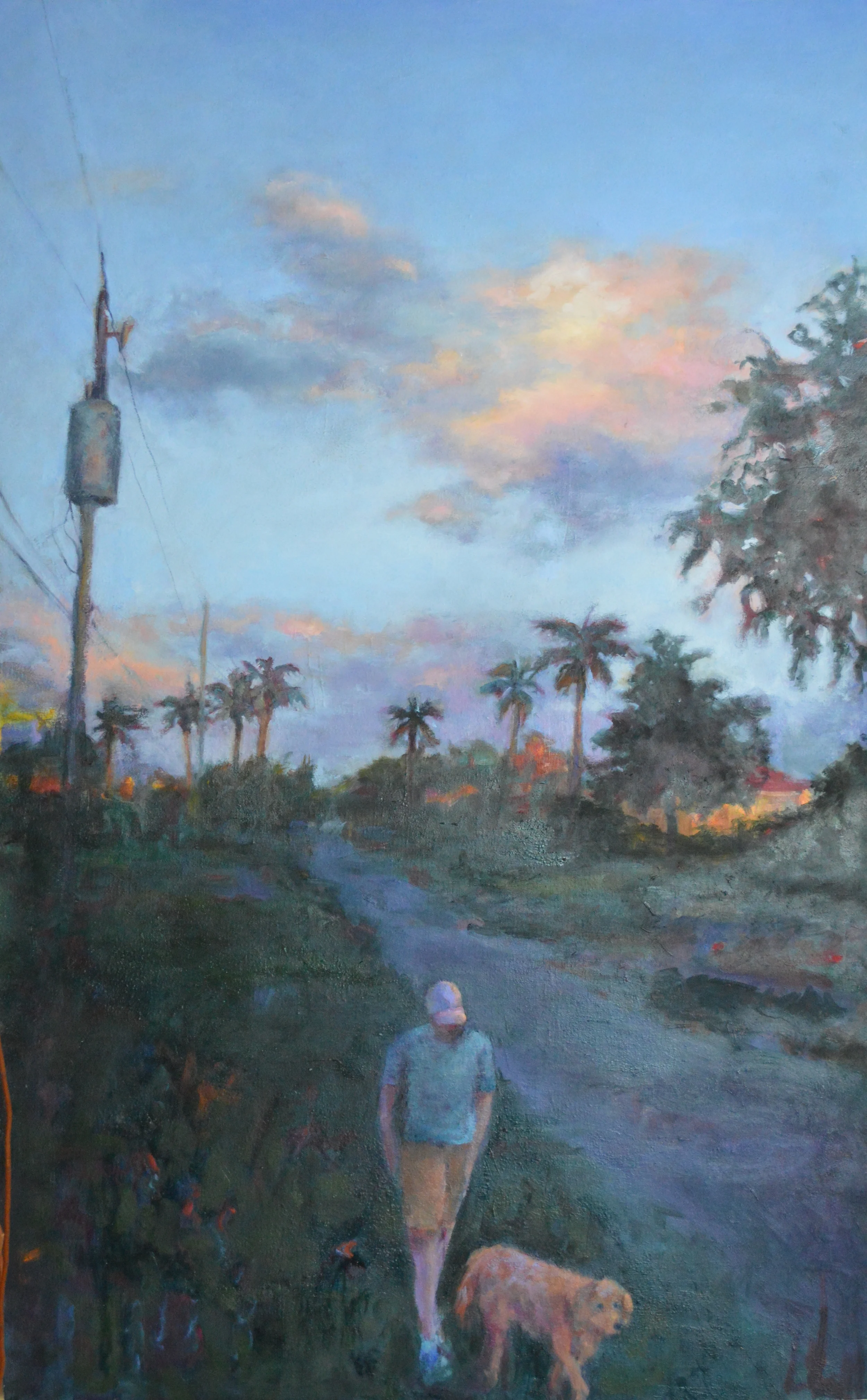Evening Stroll, 30X40