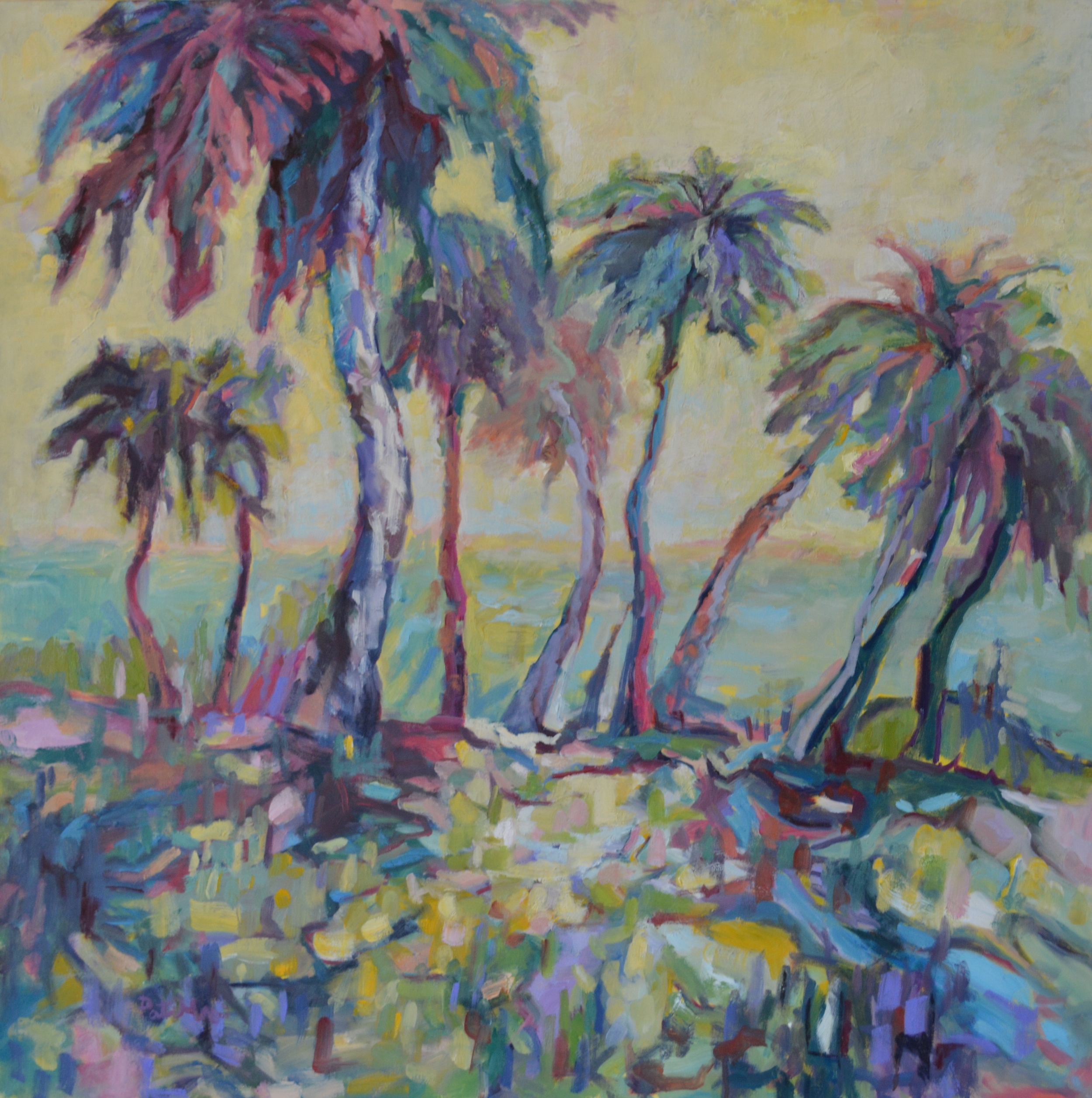 Windswept, oil 40X40
