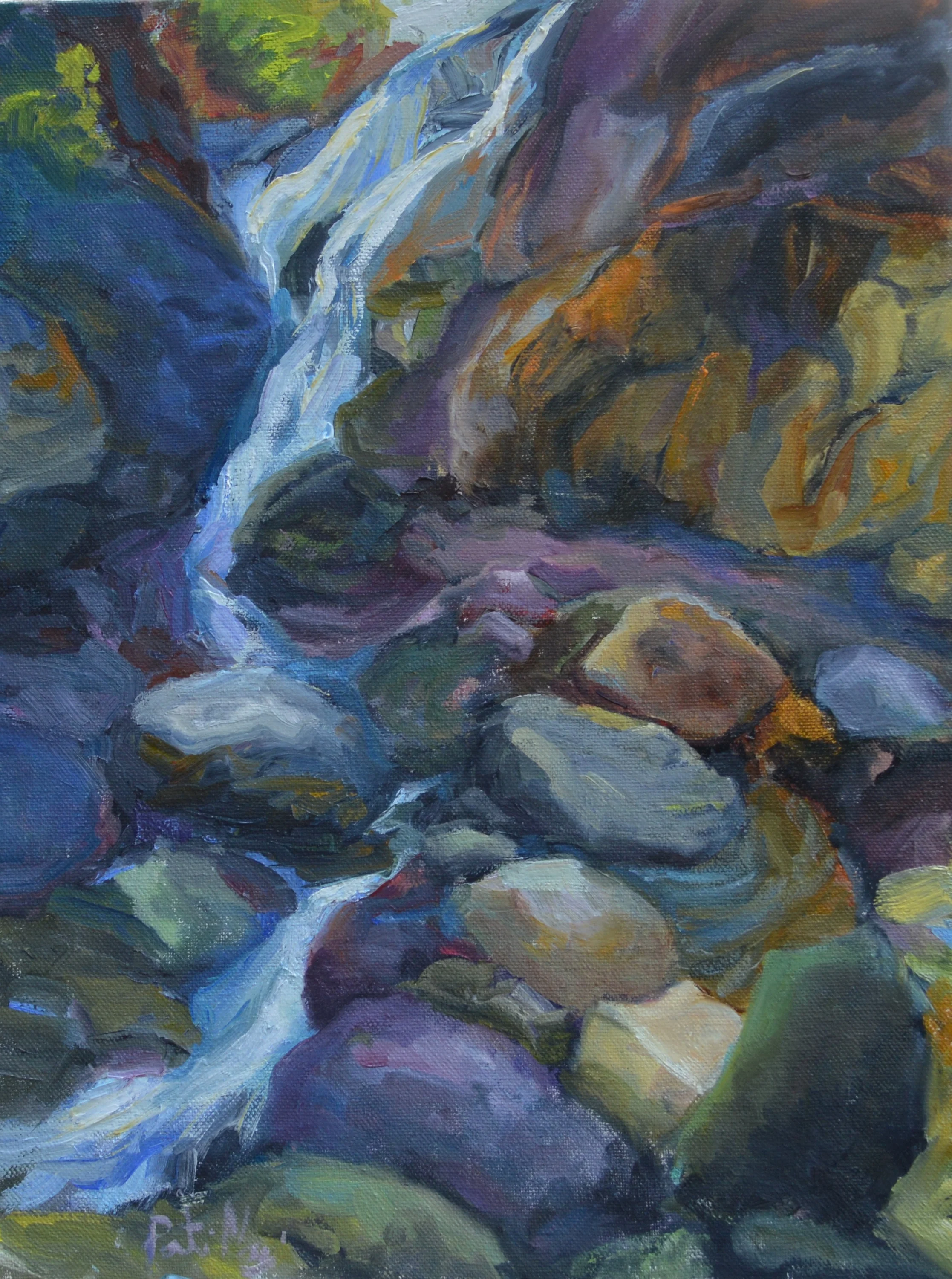 Rocks and stream