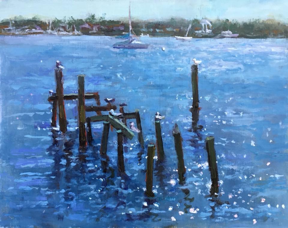 Manatee Lagoon, 11x14, oil on panel Sold