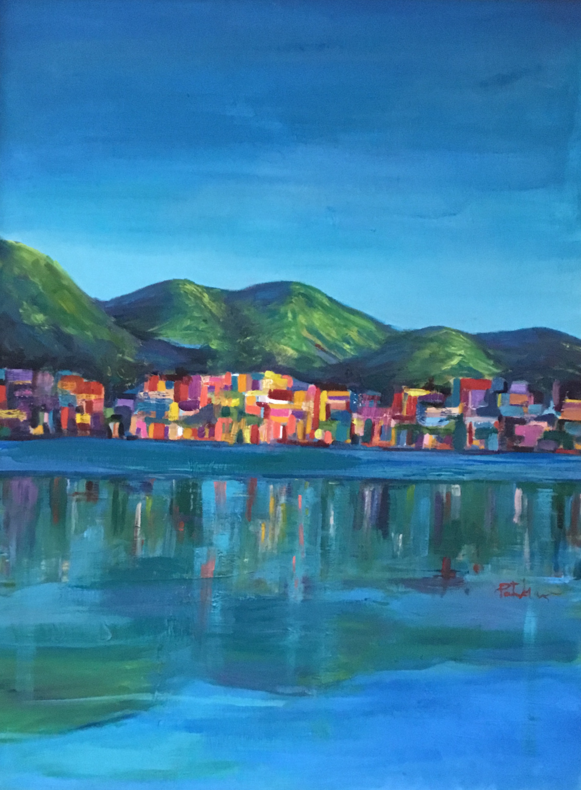 Favela, oil on canvas, 42x54