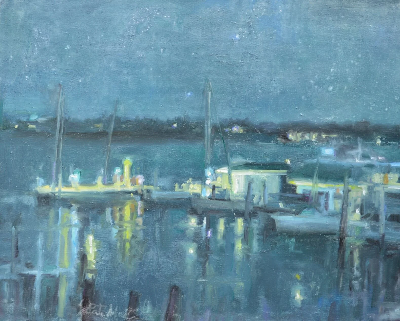 Calm - oil on canvas 14X18