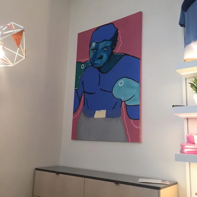 MUHAMMAD ALI (PAINTING) FOR KIT AND ACE (2016)