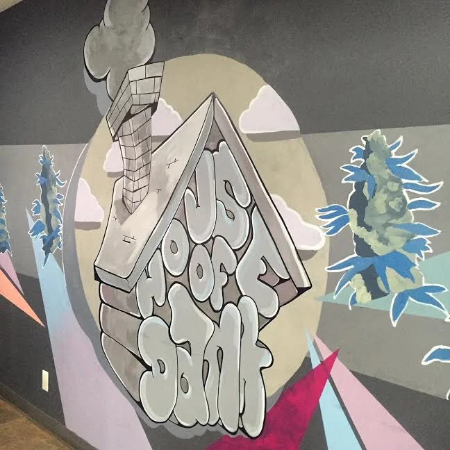 LOBBY MURAL FOR HOUSE OF DANK (2016)