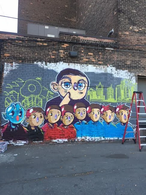 UNTITLED MURAL FOR MAJESTIC THEATER (2017)