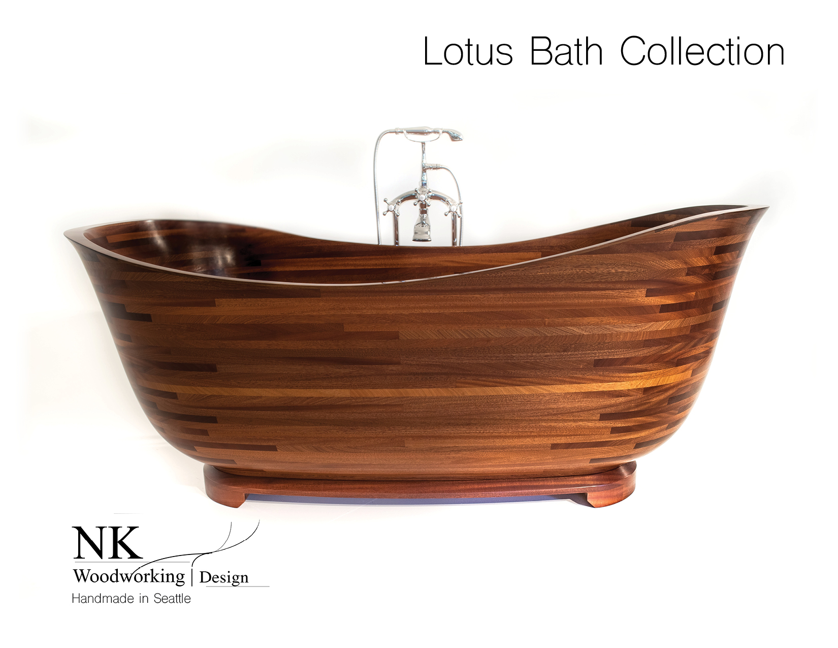 Wood Bathtubs Wooden Bath Sculpture By Nk Woodworking Seattle Wooden Bath Sculpture By Nk Woodworking