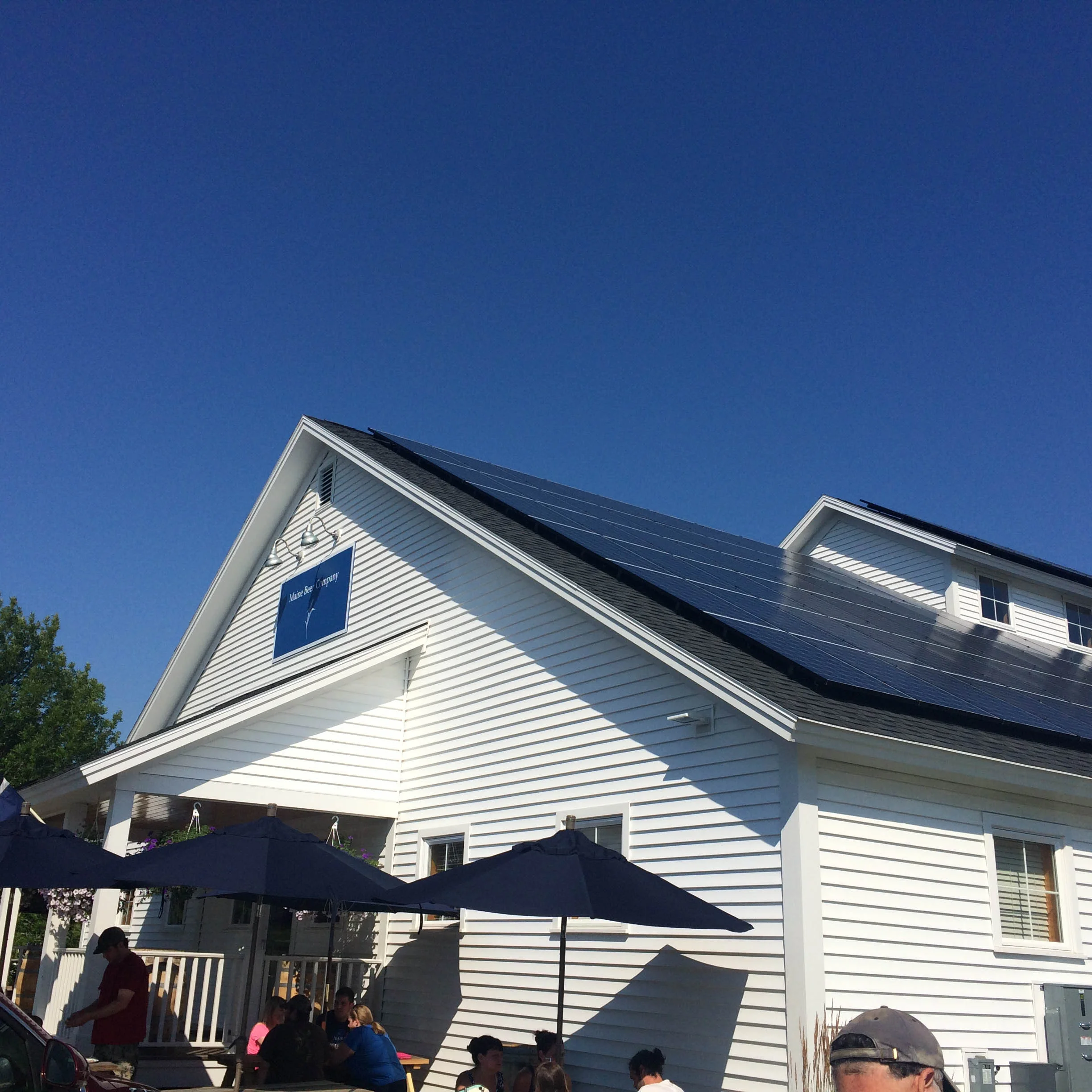 Solar Installation at Maine Beer Company Facility
