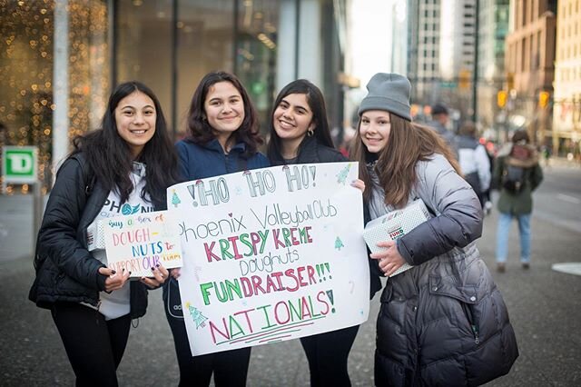 Today I am walking down the street and met this group of lovely girls. Too bad I don&rsquo;t have cash to support their fundraising. Glad I can offer some of my talents to support their club. All the best! #phoneixvolley
