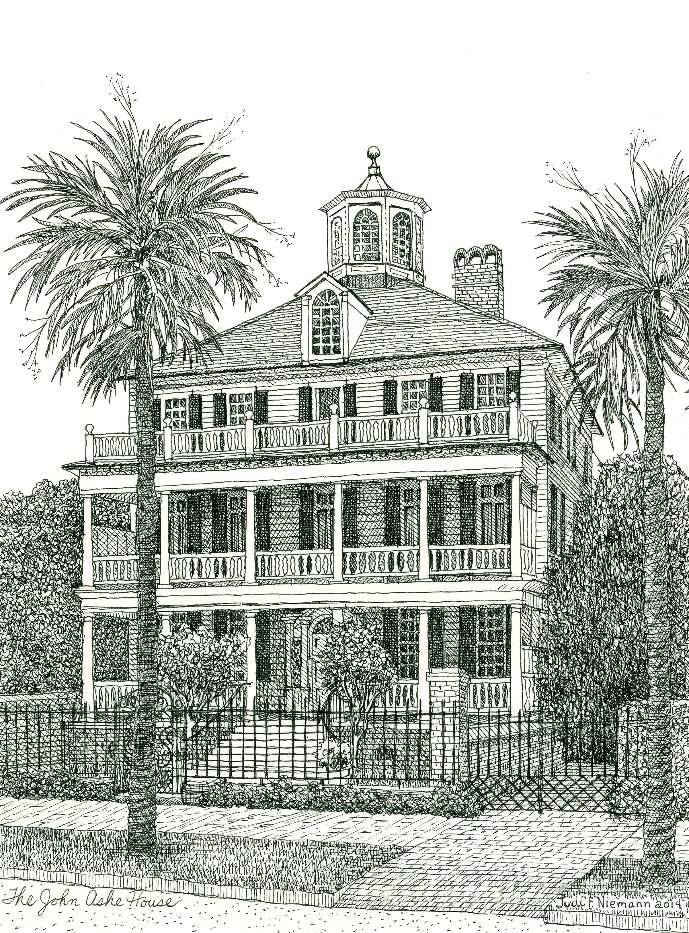 The John Ashe House, Charleston, SC