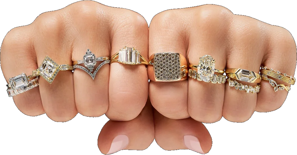 Custom jewelry product photography for Caleesi Designs, created for an Austin billboard campaign