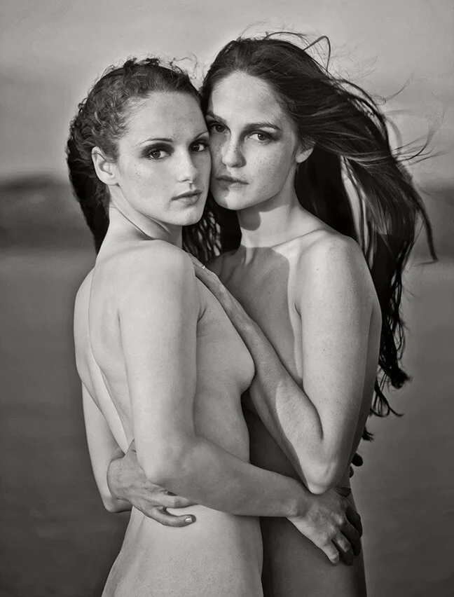 Cynn and Angela - 5"x7" Price Includes Shipping