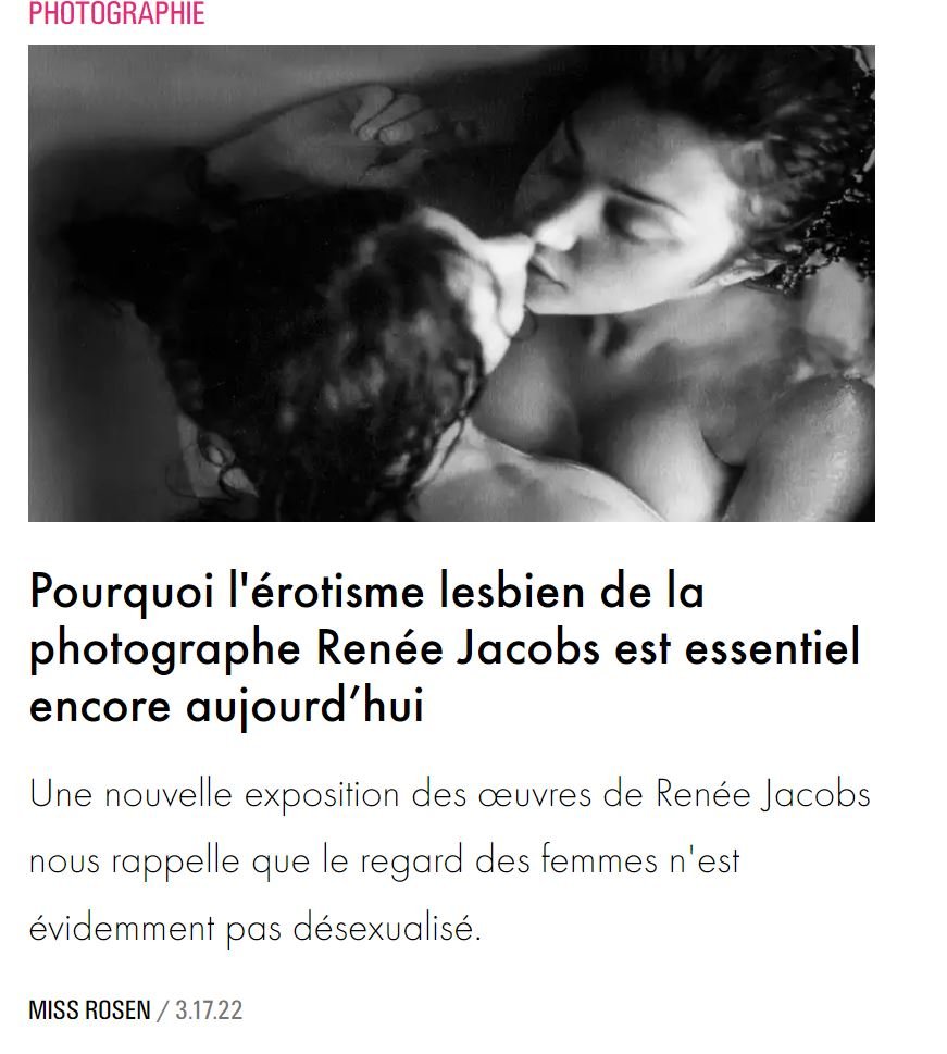 i-D France 17 March 2022 Renée Jacobs