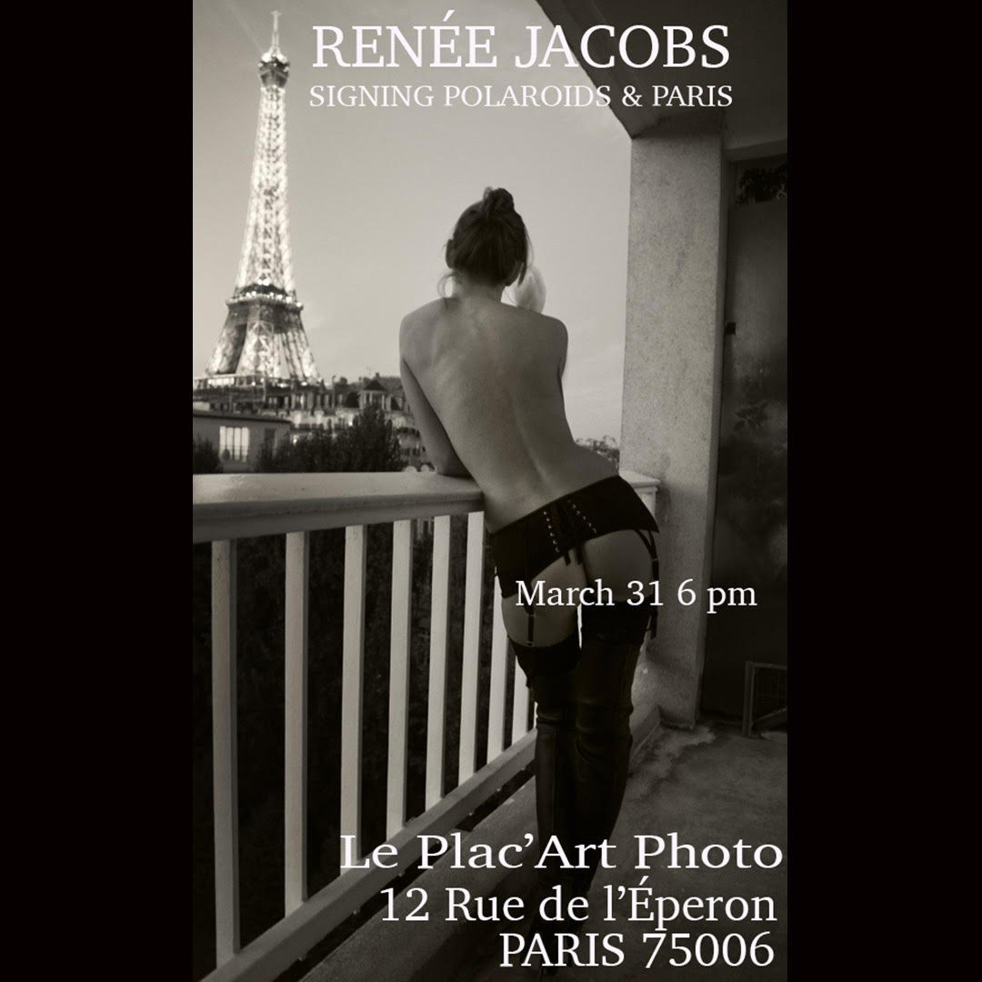 Book Signing PlacArt Photo Paris Renée Jacobs