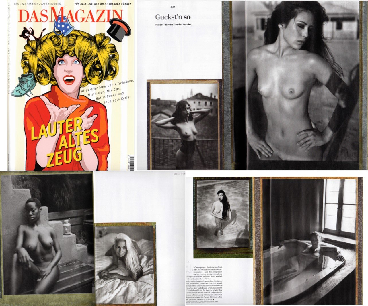 DAS Magazin Renée Jacobs Polaroids 01JAN22