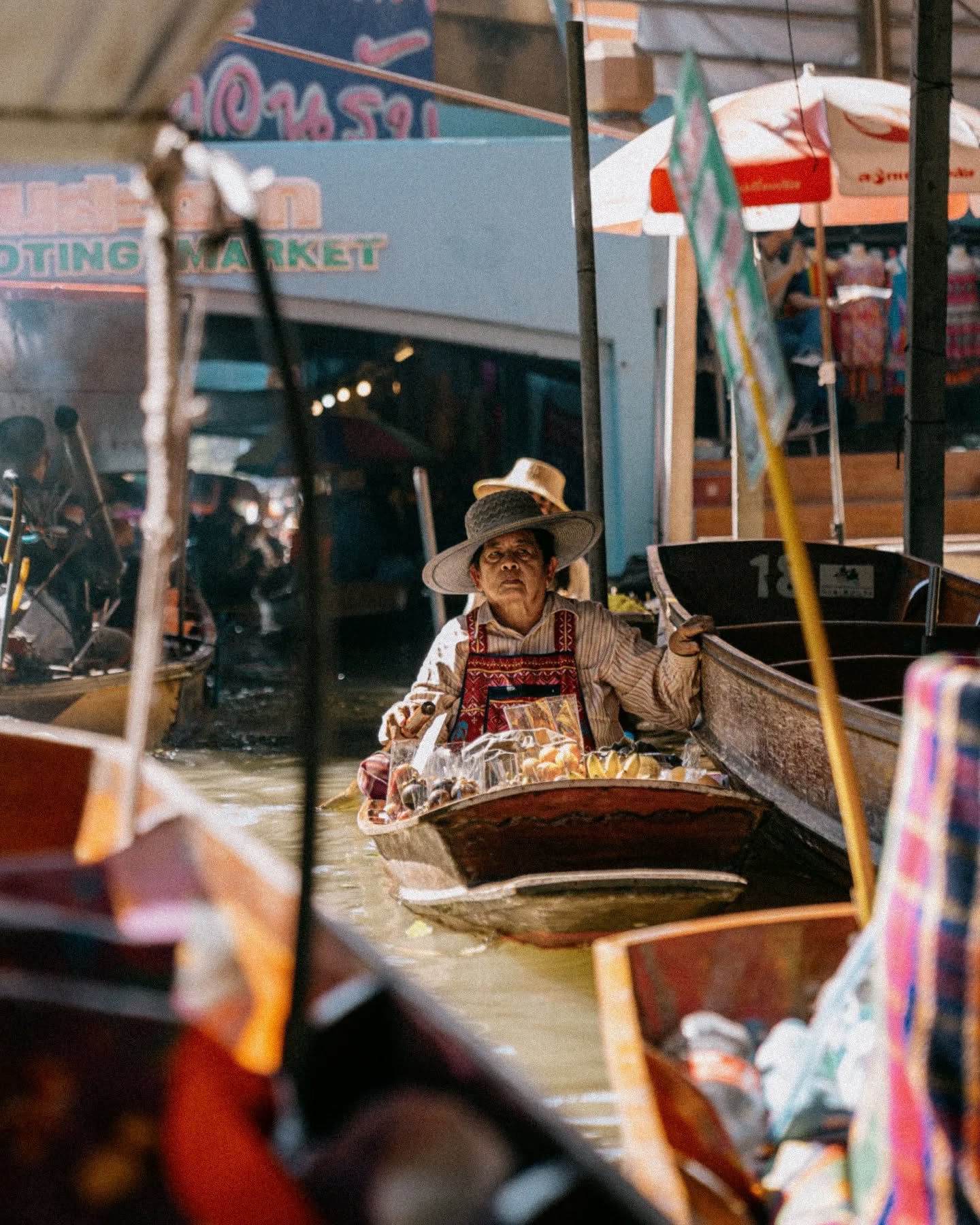 #floatingmarket #thailand #photography
