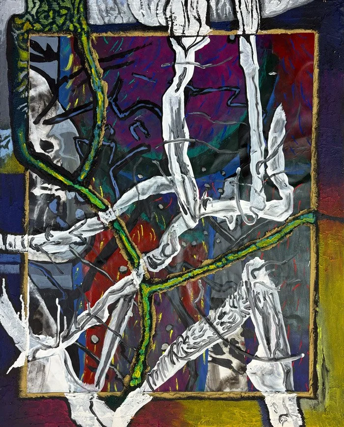 Untitled / 2026 / Acrylic on-Panel / 68-x-84-cm