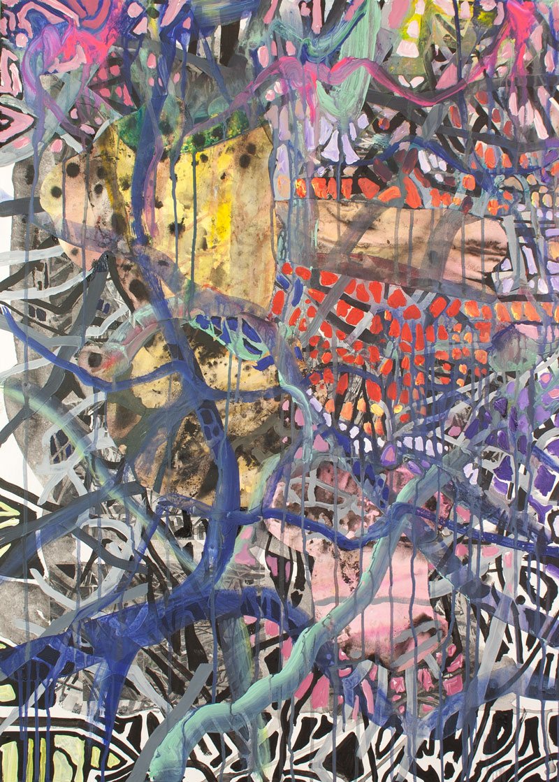 Reflection III / 2026 / Acrylic on Panel / 70 x 100 cm 