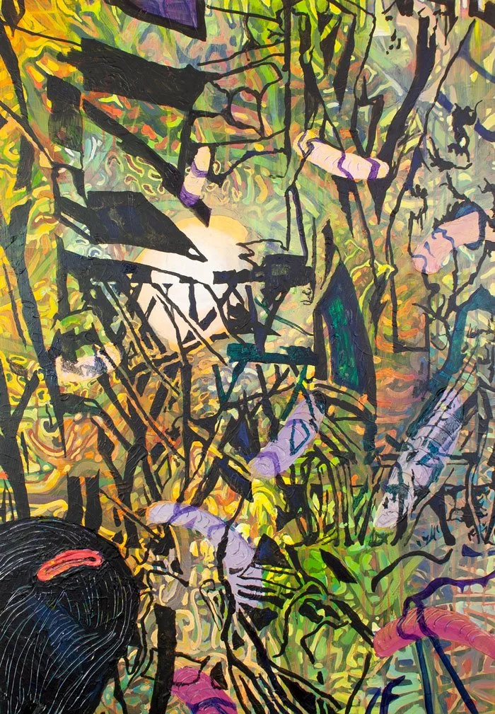 Reflection IV / 2026 / Acrylic on Panel / 70 x 100 cm 