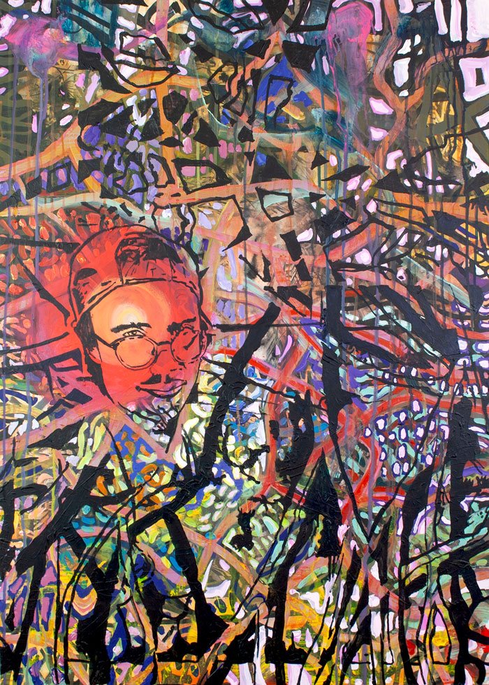 Reflection II / 2026 / Acrylic on Panel / 70 x 100 cm