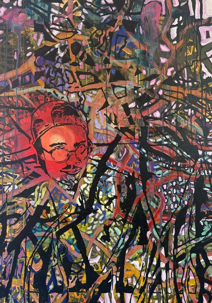 Reflection II / 2026 / Acrylic on Panel / 70 x 100 cm