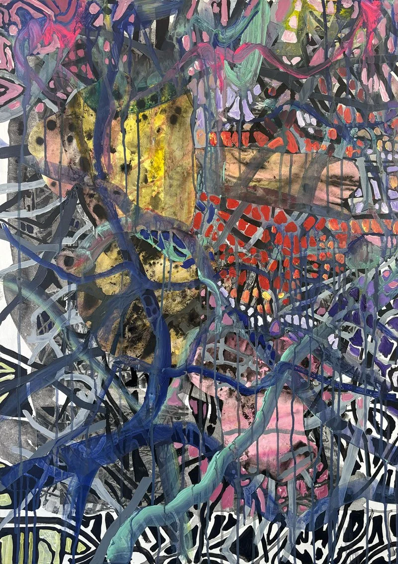 Reflection III / 2026 / Acrylic on Panel / 70 x 100 cm 