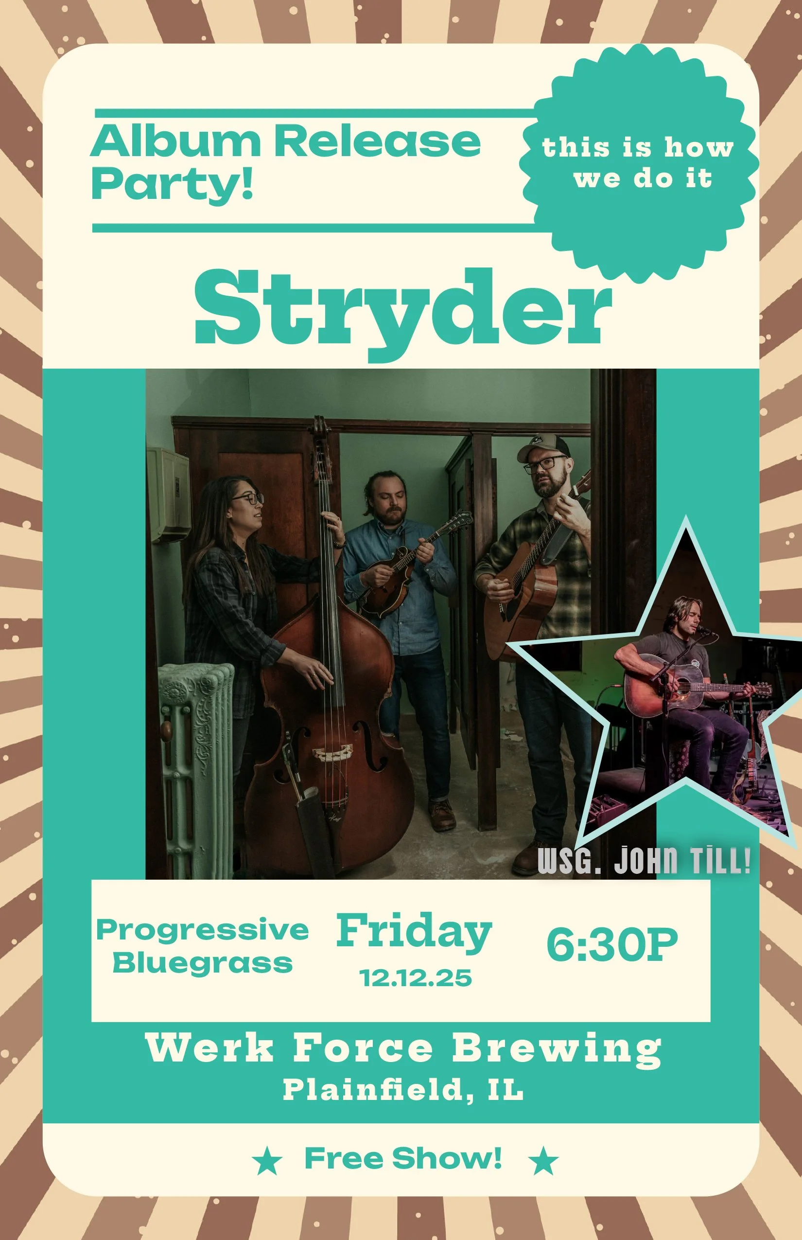 Live Music: Stryder Album Release Party