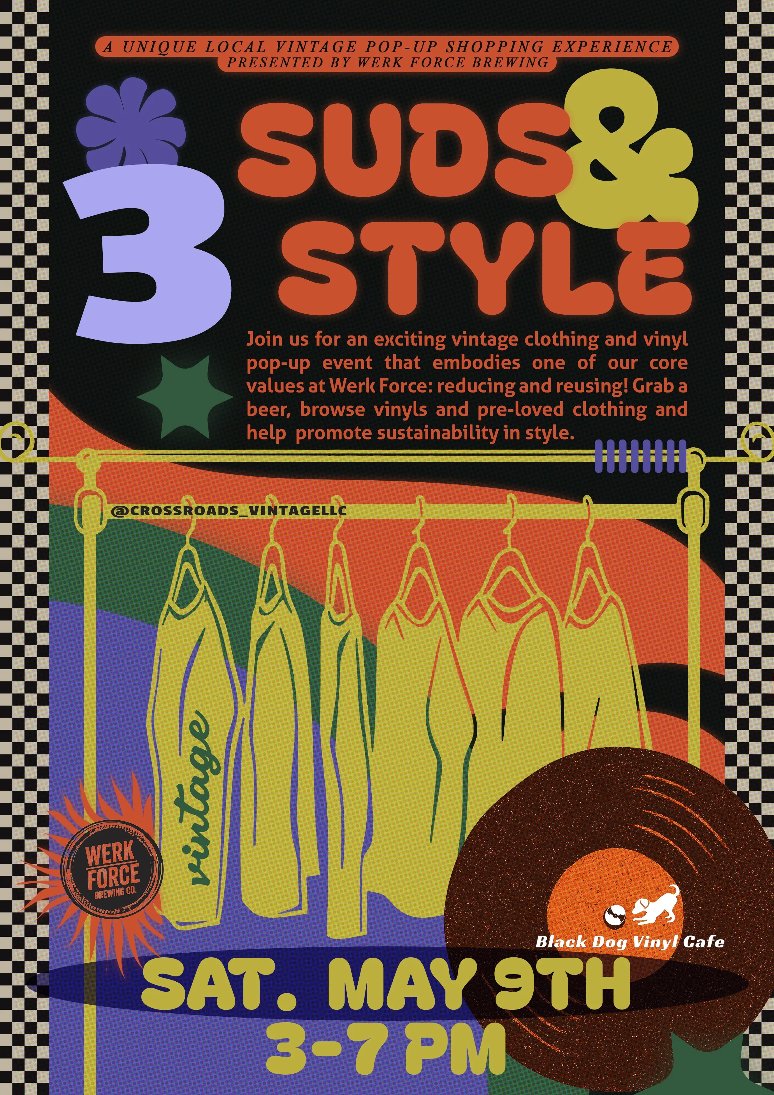 Suds &amp; Style 3 : A Vintage Clothing and Vinyl Pop-Up Shop