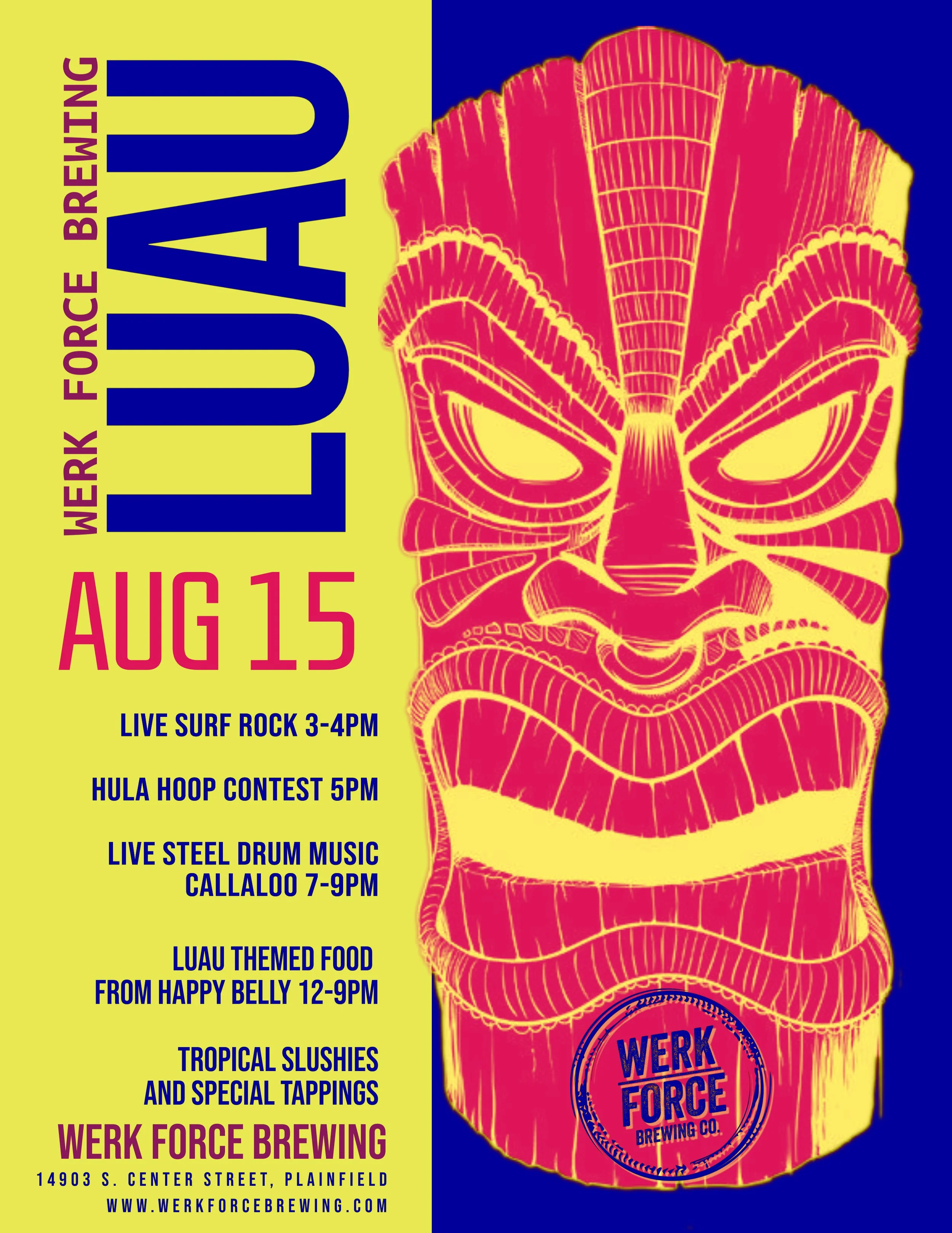 Annual Werk Force Luau