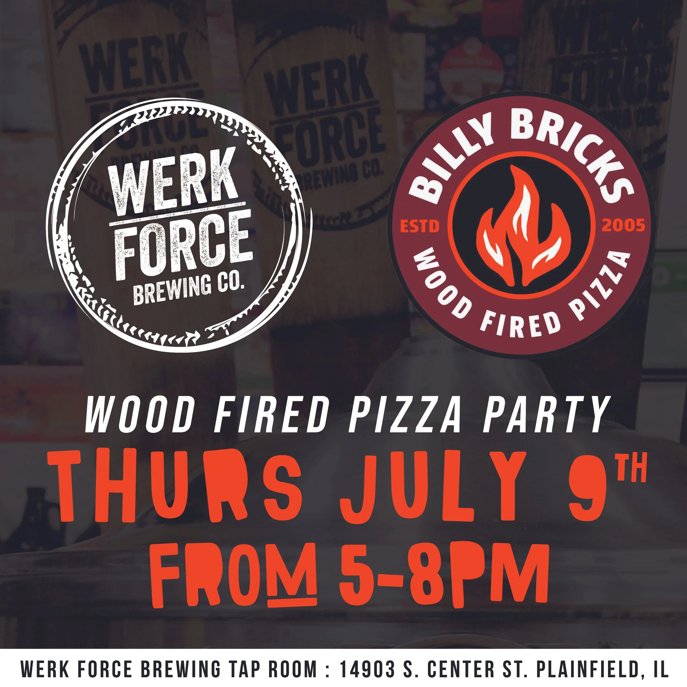 Billy Bricks Wood Fired Pizza Party