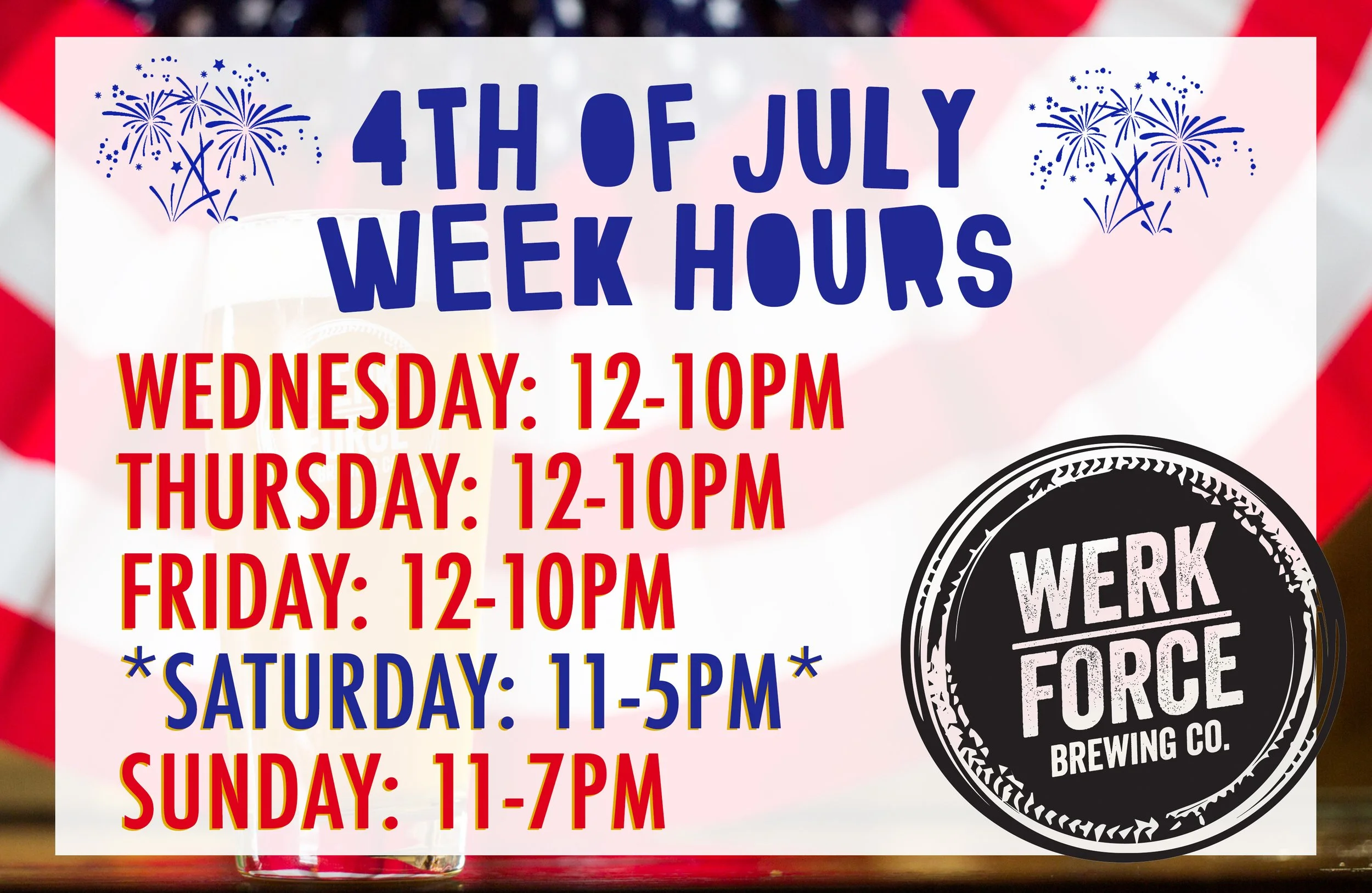 Fourth of July Hours