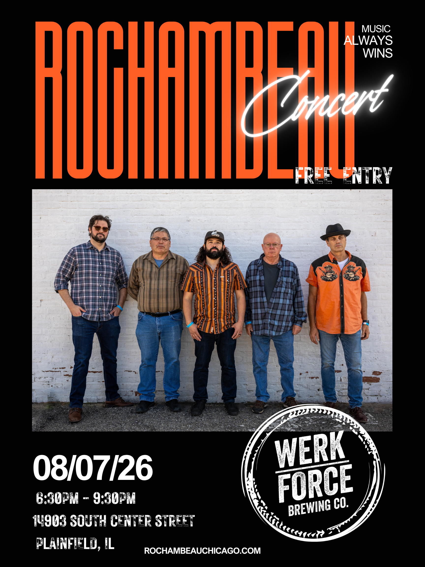 Live Music w/ Rochambeau